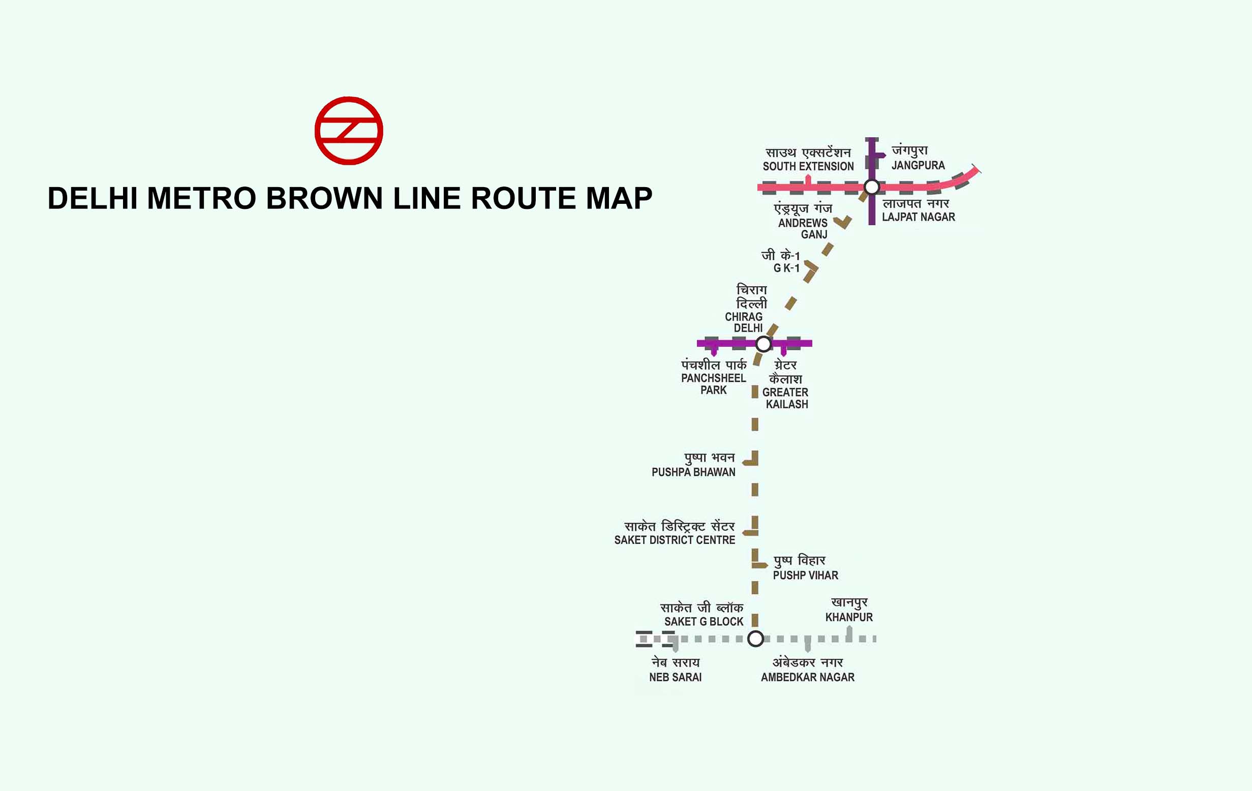 Delhi Metro Map 2025 Stations Metro Lines Maps YoMetro