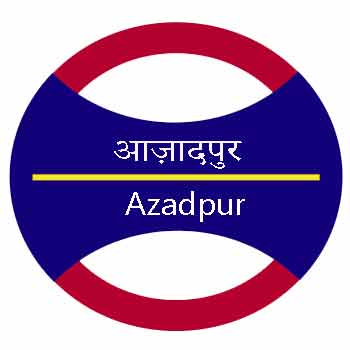 Azadpur Metro Station Map Azadpur Metro Station Information And Route Map - Delhi Metro - Yometro