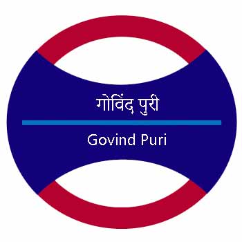 Govindpuri Metro Station Map Govind Puri Metro Station Information And Route Map - Delhi Metro - Yometro