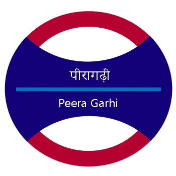 Piragadi Metro Station Map Peera Garhi Metro Station Information And Route Map - Delhi Metro - Yometro